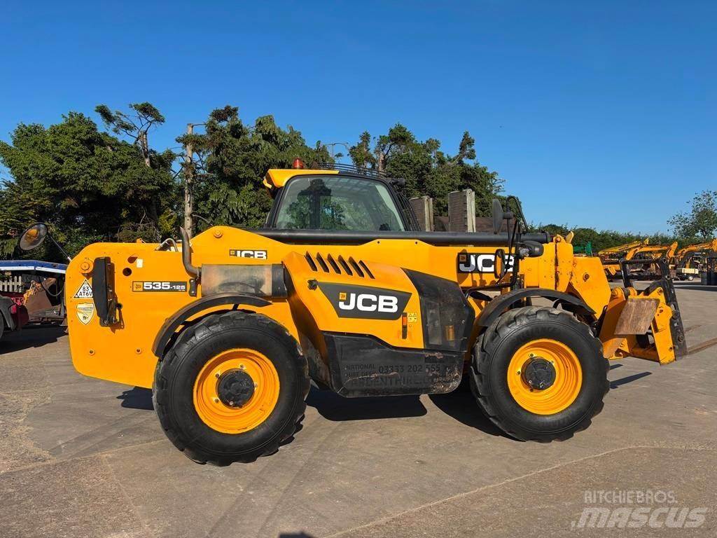 JCB 535-125 Hiviz 伸缩臂叉装车|叉装车