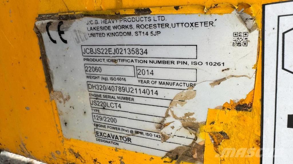 JCB JS 220 LC 履带挖掘机
