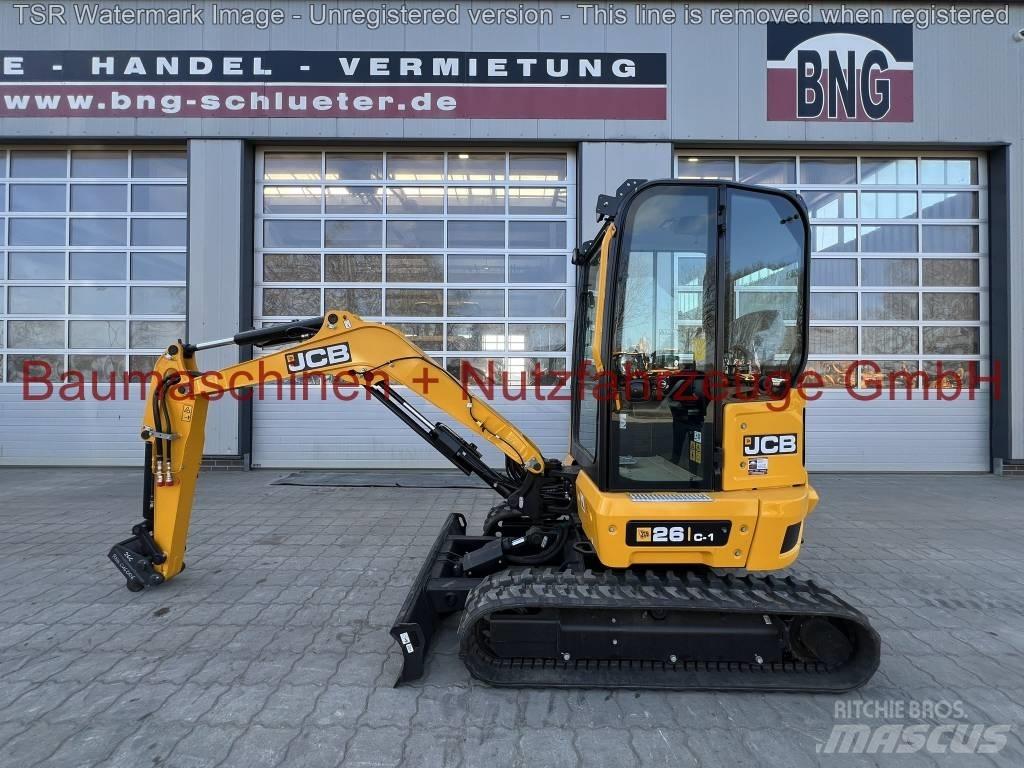 JCB 26C -werkneu- 小型挖掘机