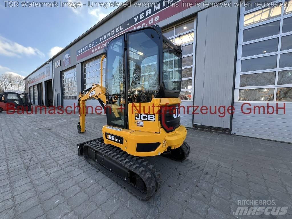 JCB 26C -werkneu- 小型挖掘机