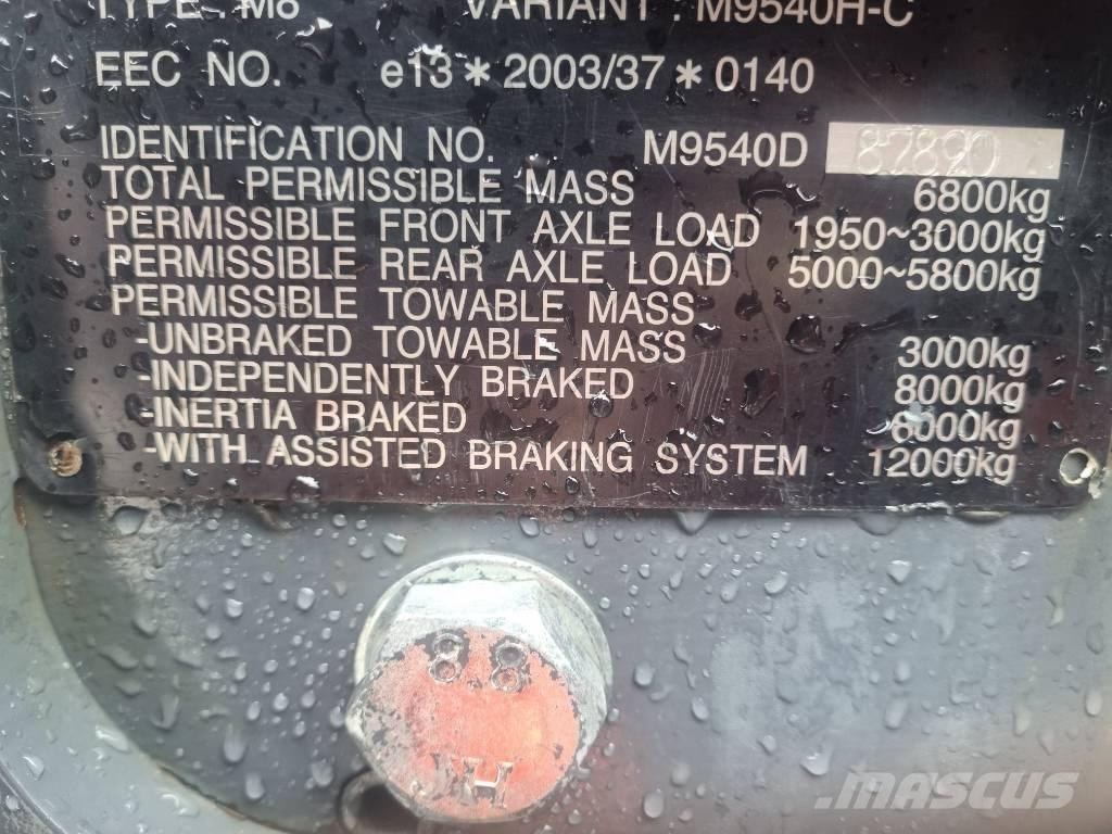 Kubota M 9540 拖拉机/农用车
