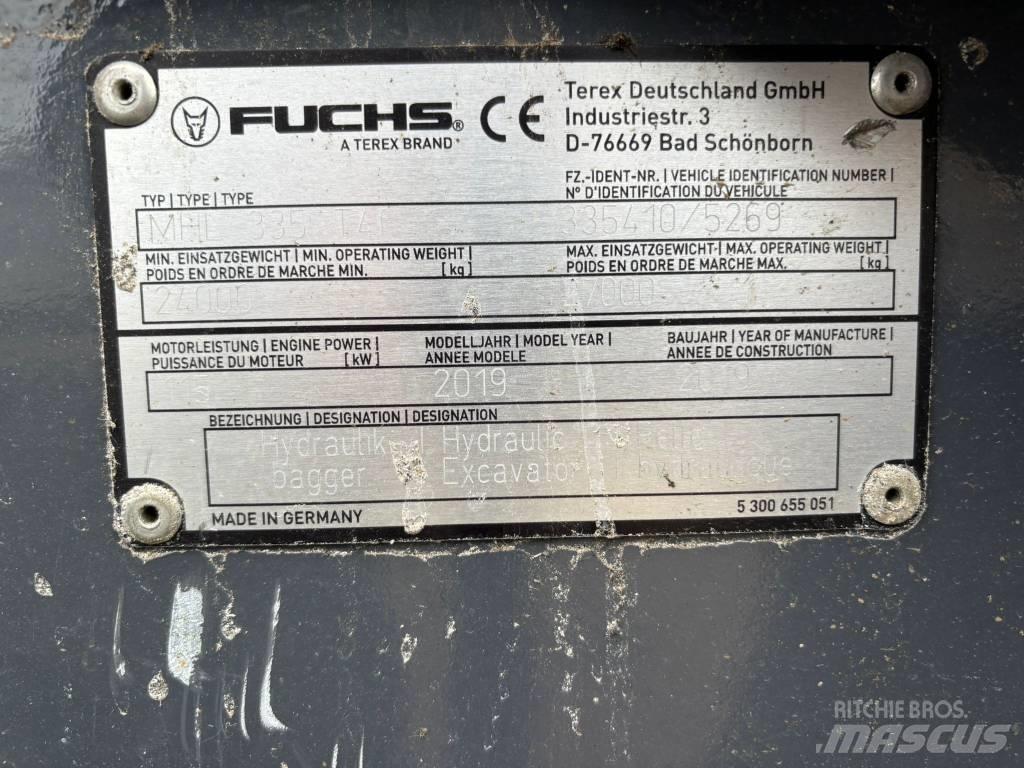 Fuchs MHL 335 工业挖掘机