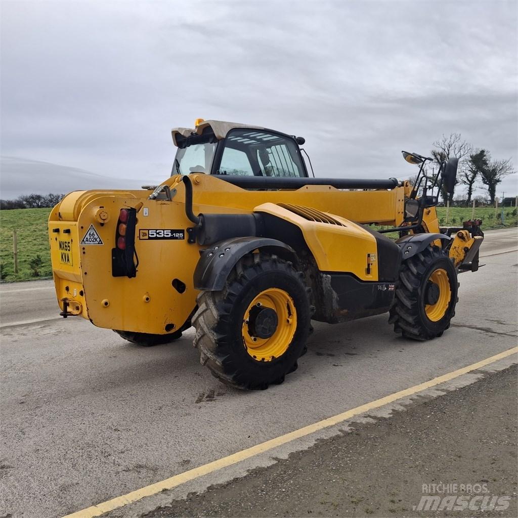 JCB 535-125 Hiviz 伸缩臂叉装车|叉装车