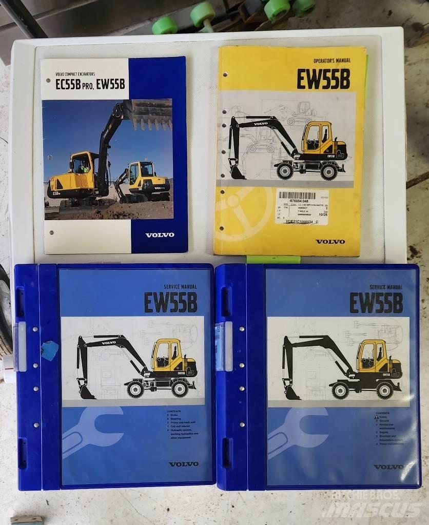Volvo EW55B 轮式挖掘机