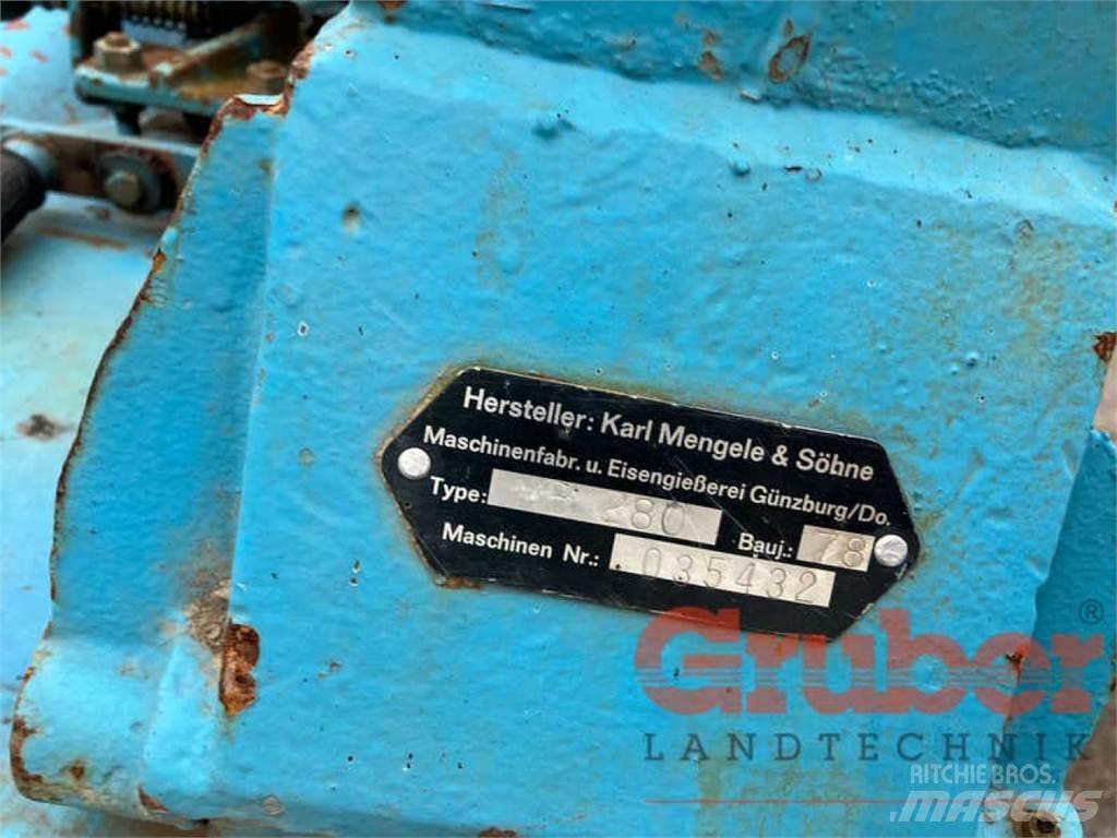 Mengele MB 280 自走式青贮饲料收割机