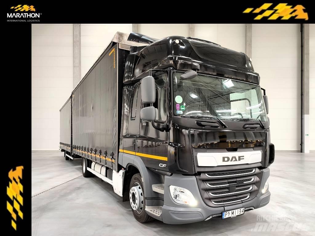 DAF CF 370 FA 篷布货车