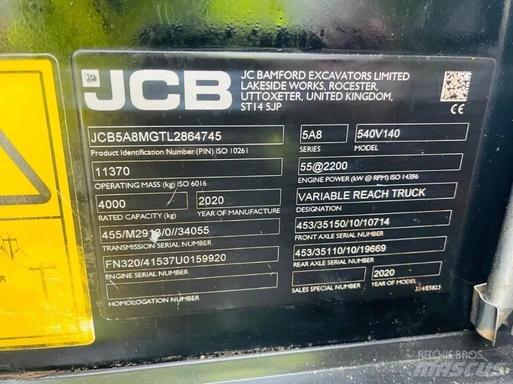 JCB 540-140 伸缩臂叉装车|叉装车