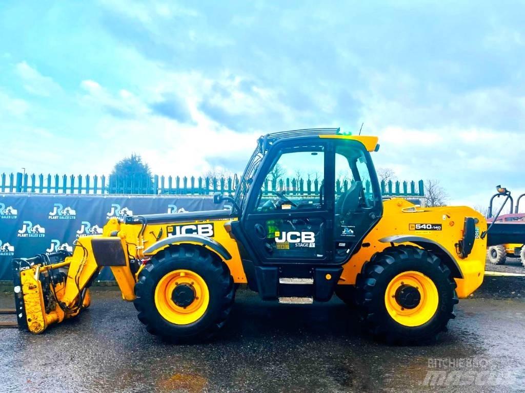 JCB 540-140 伸缩臂叉装车|叉装车