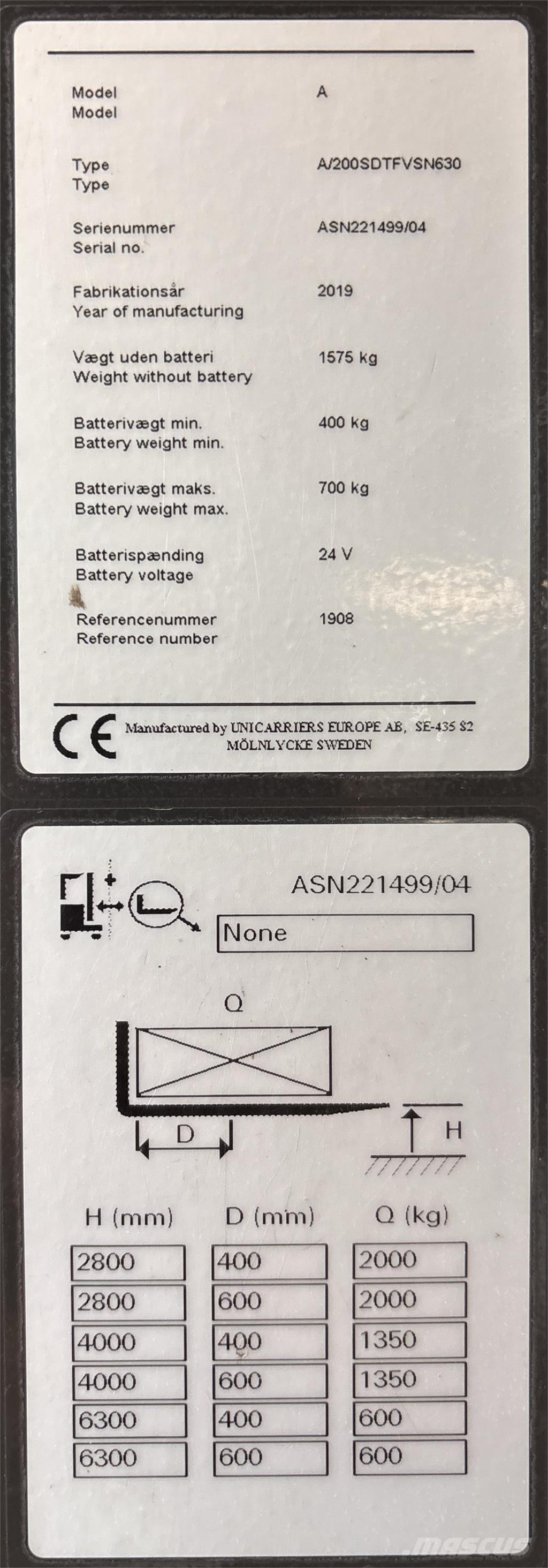 Atlet ASN200 行走式堆垛机