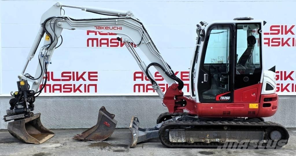 Takeuchi TB 260 小型挖掘机
