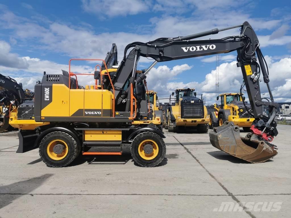 Volvo EW160E 轮式挖掘机