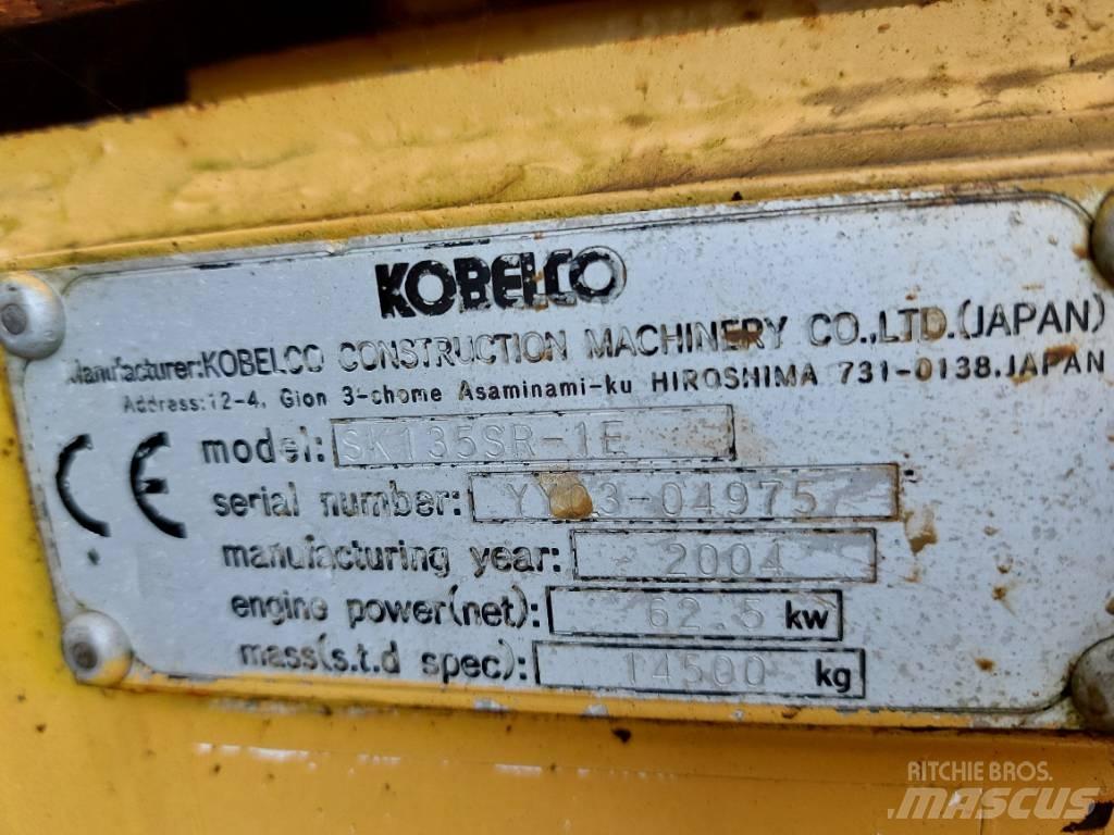 Kobelco SK 135SR 履带挖掘机