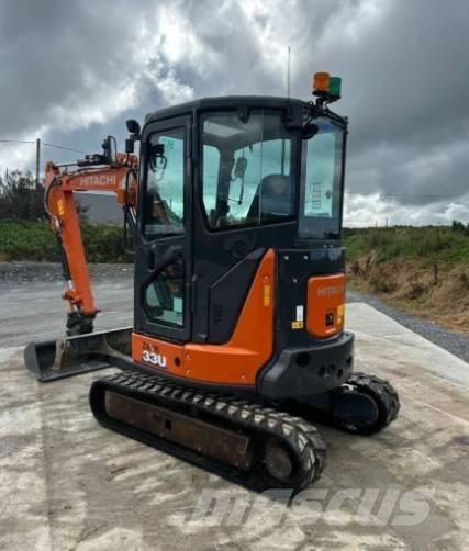 Hitachi ZX 33 U-6 小型挖掘机
