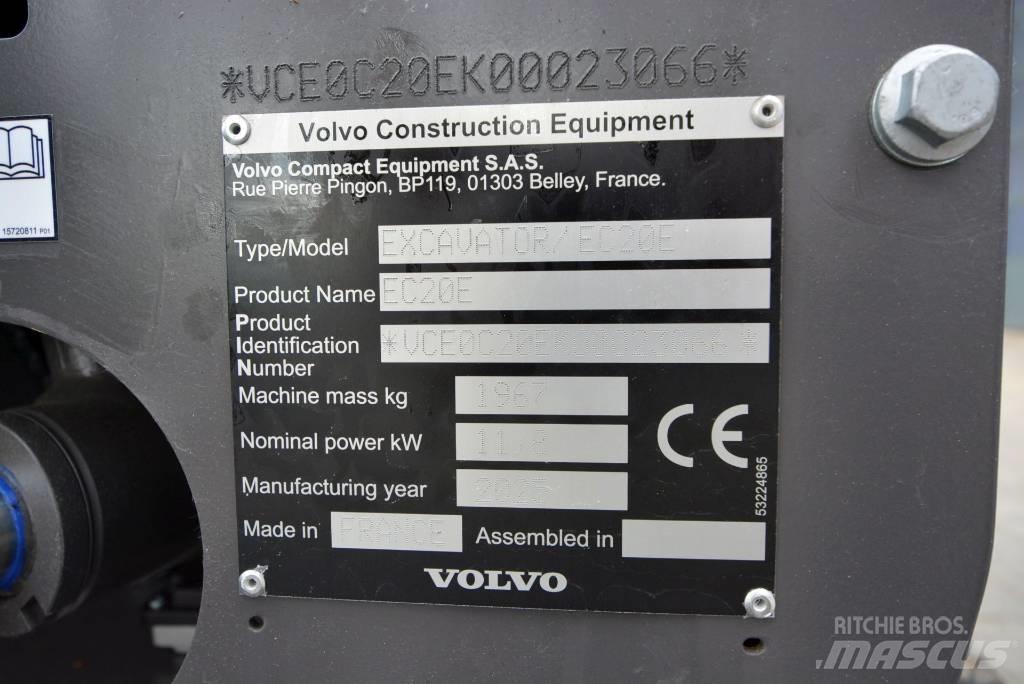 Volvo EC 20 E 小型挖掘机