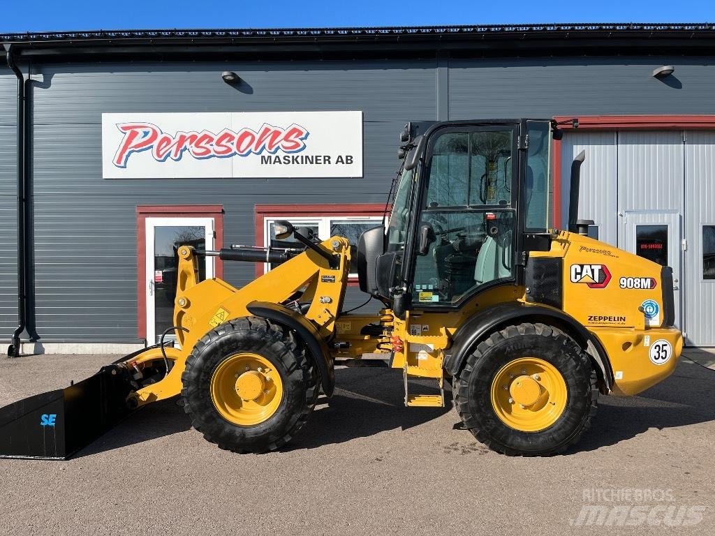 CAT 908M-22 1670Tim 轮式装载机
