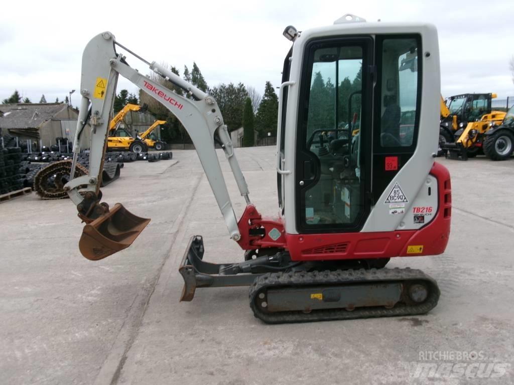 Takeuchi TB 216 小型挖掘机