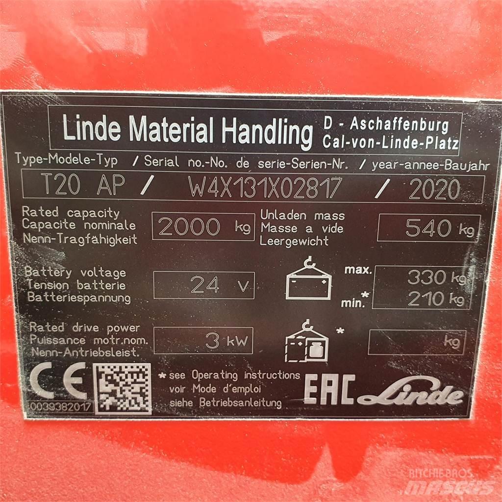 Linde T20AP kurz 手摇升降机