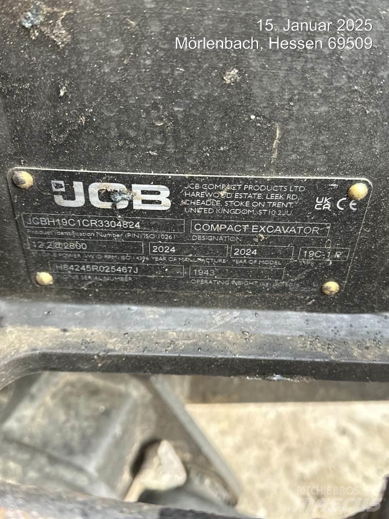 JCB 19C-1 小型挖掘机