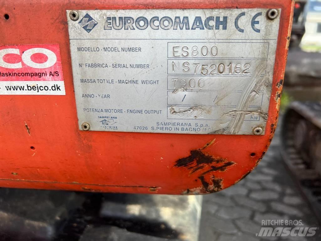 Eurocomach es800 中型挖掘机