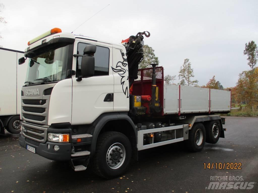 Scania G490cb6x4*4 起重车