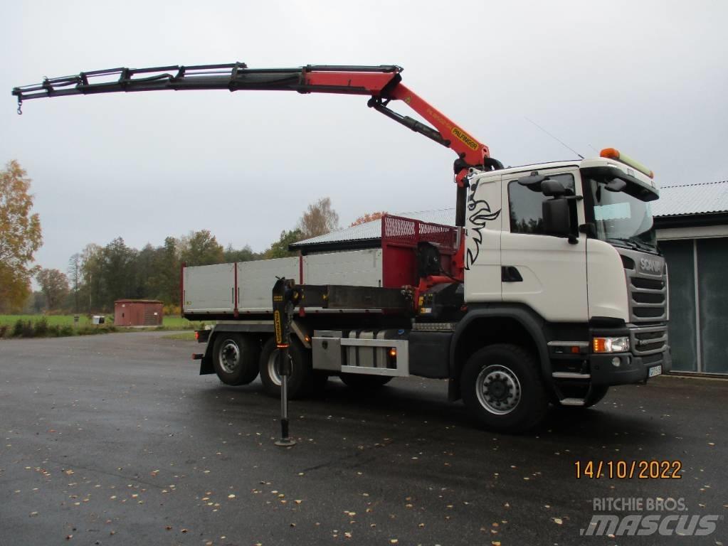 Scania G490cb6x4*4 起重车