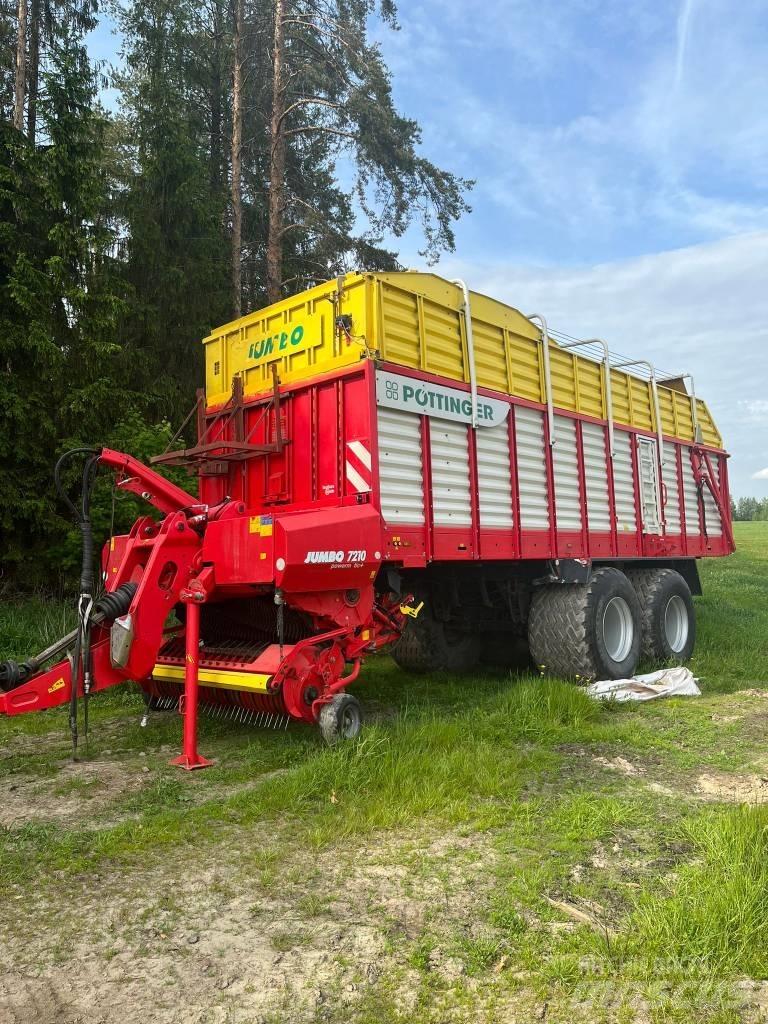 Pöttinger Jumbo 7210 自动装载拖车