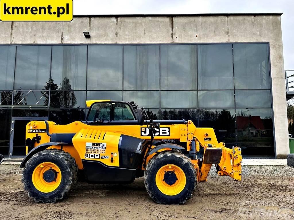 JCB 533-105 伸缩臂叉装车|叉装车