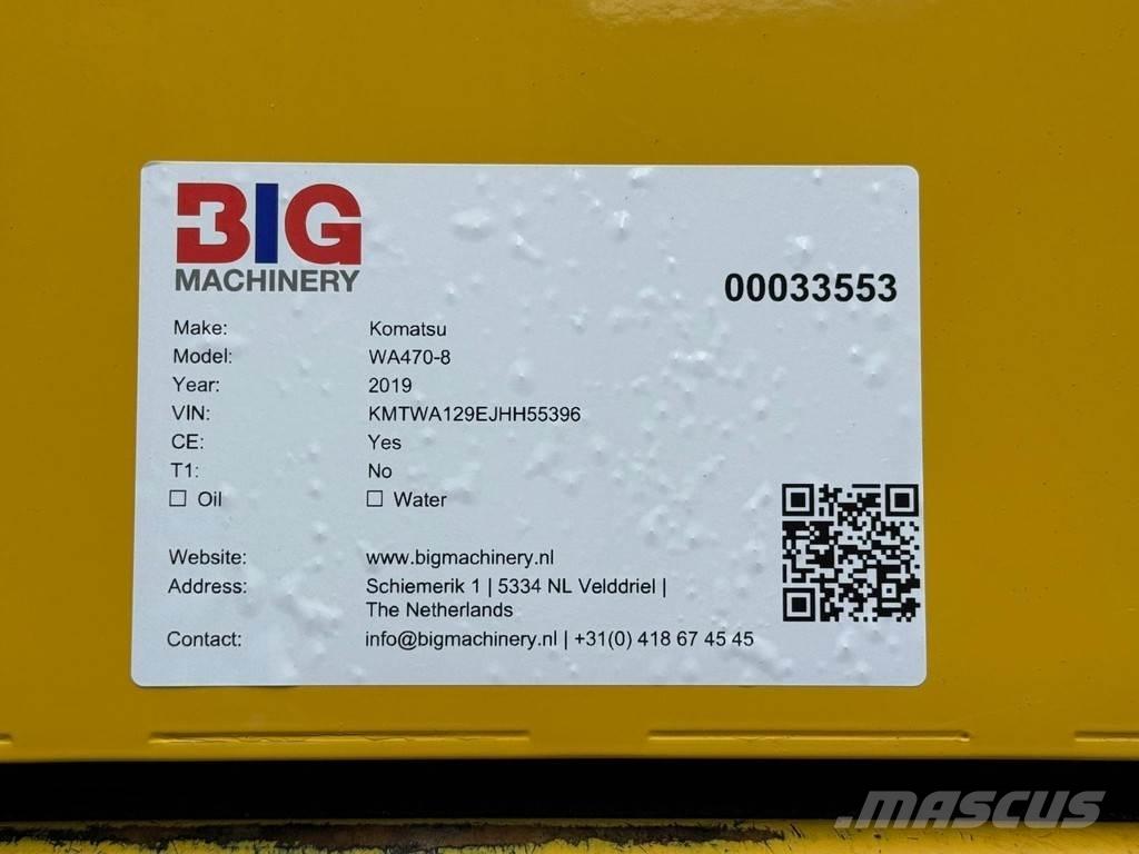Komatsu WA470-8 轮式装载机