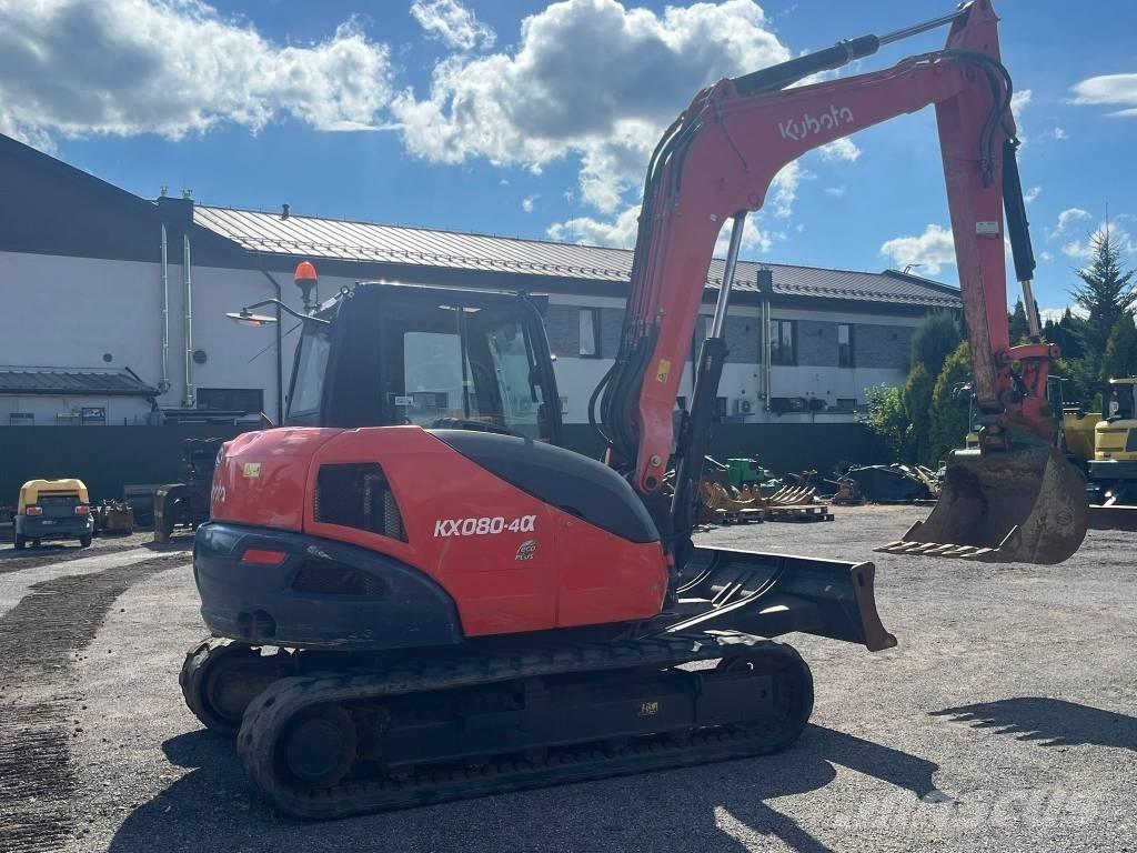 Kubota KX080 中型挖掘机