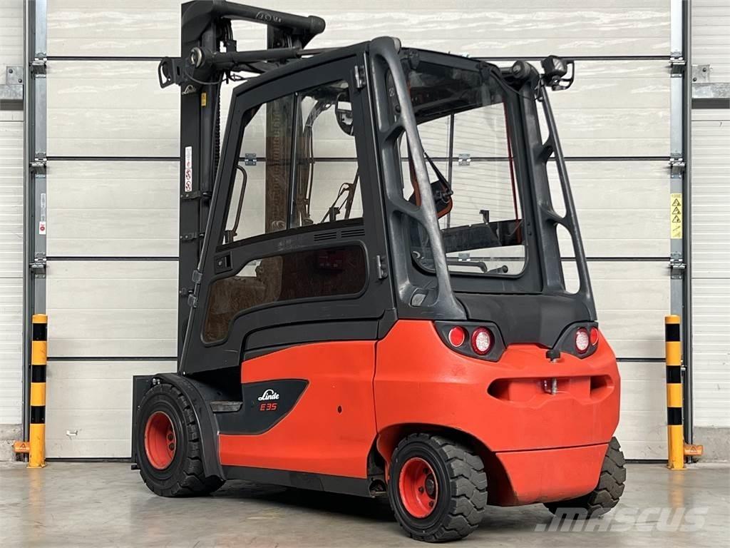 Linde E35L-01 电动叉车