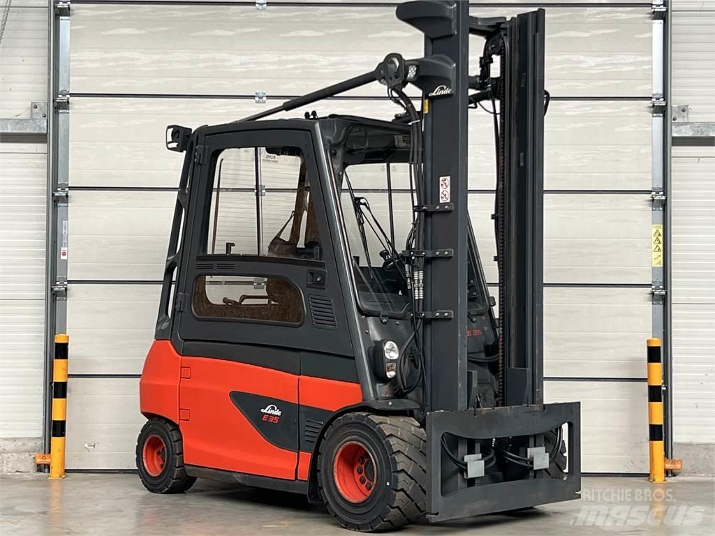 Linde E35L-01 电动叉车