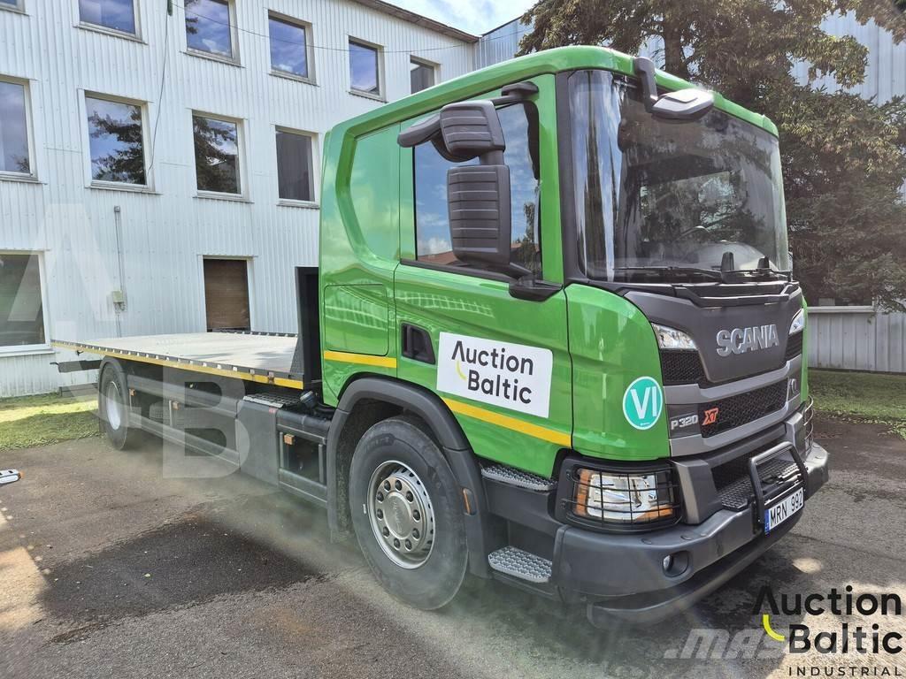 Scania P 320 平板栏板货车