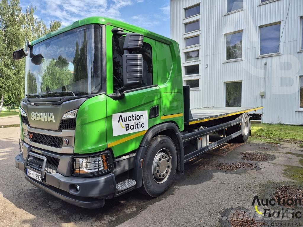 Scania P 320 平板栏板货车