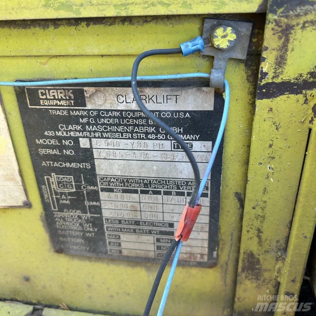 Clark C 500 Y 80 PD 柴油叉车