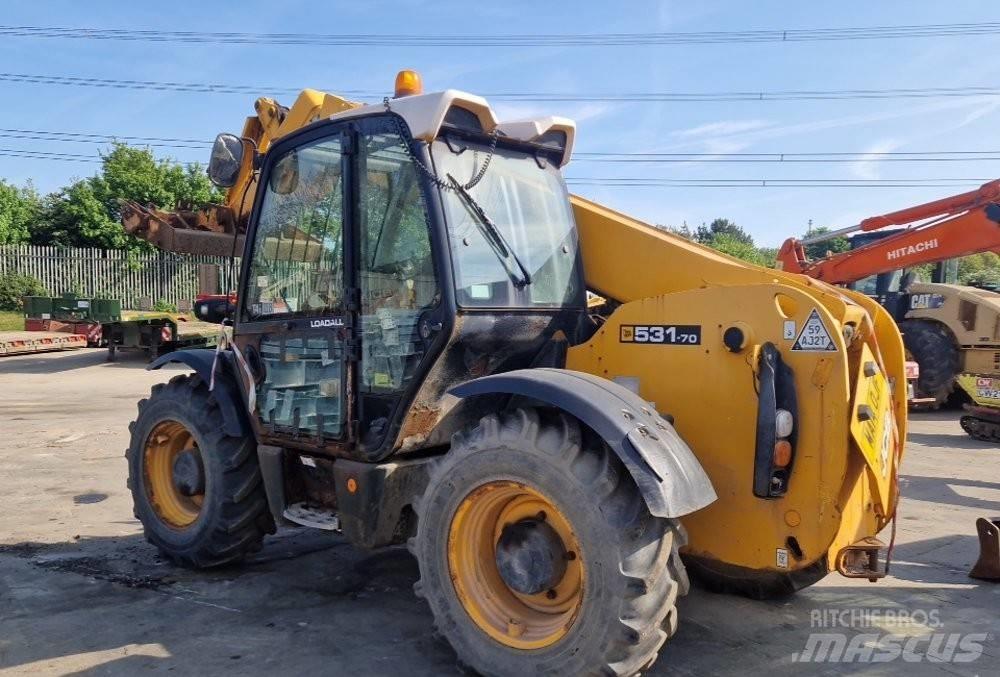 JCB 531-70 伸缩臂叉装车|叉装车