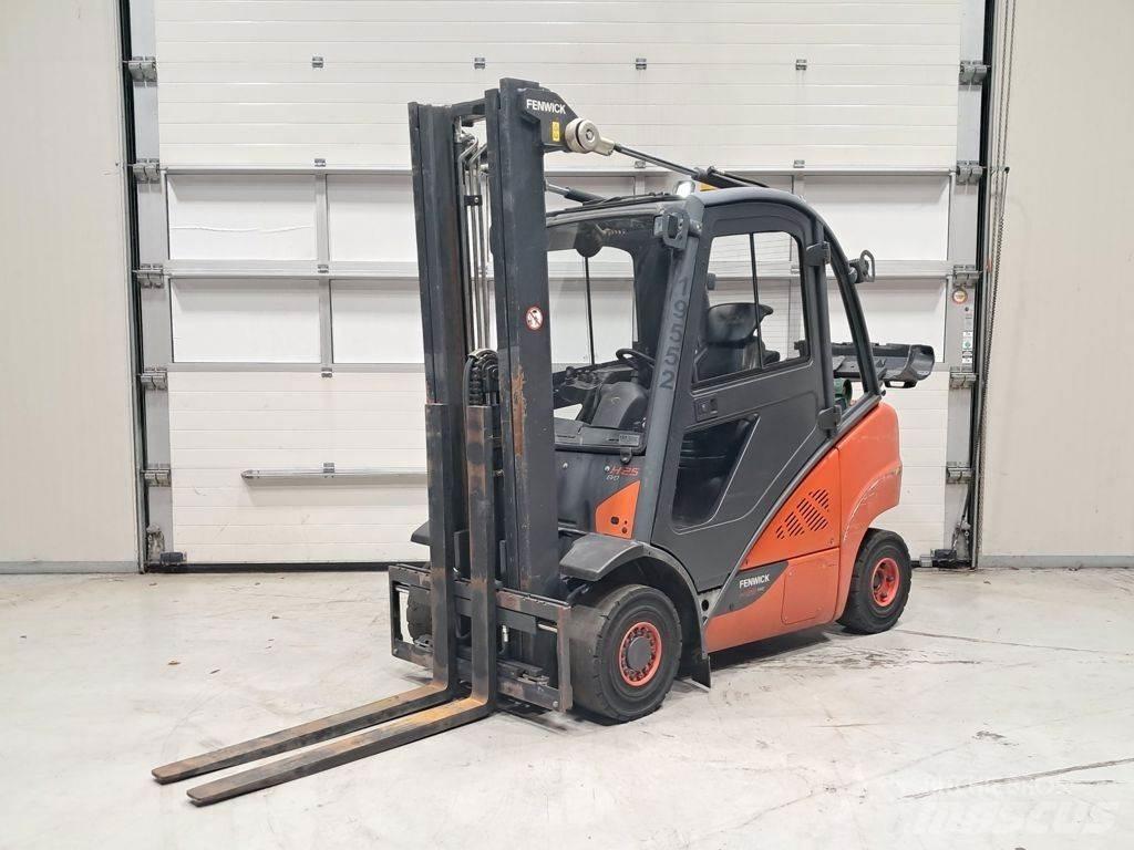 Linde H25T-02 天然气叉车