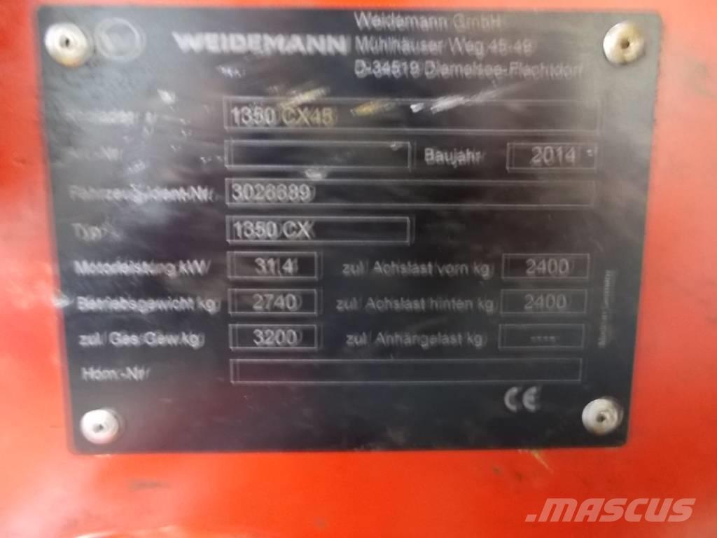 Weidemann 1350CX45 小型装载机