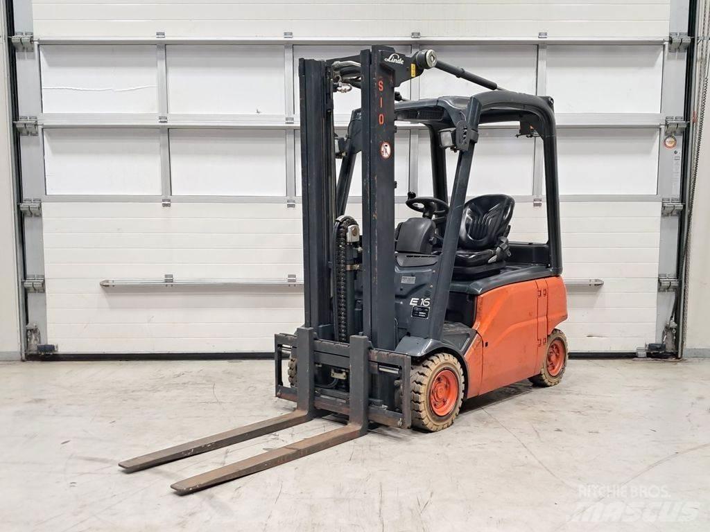 Linde E16P-01 电动叉车