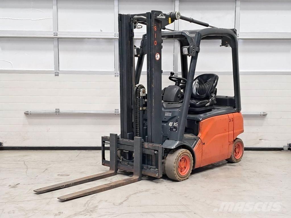 Linde E16P-01 电动叉车