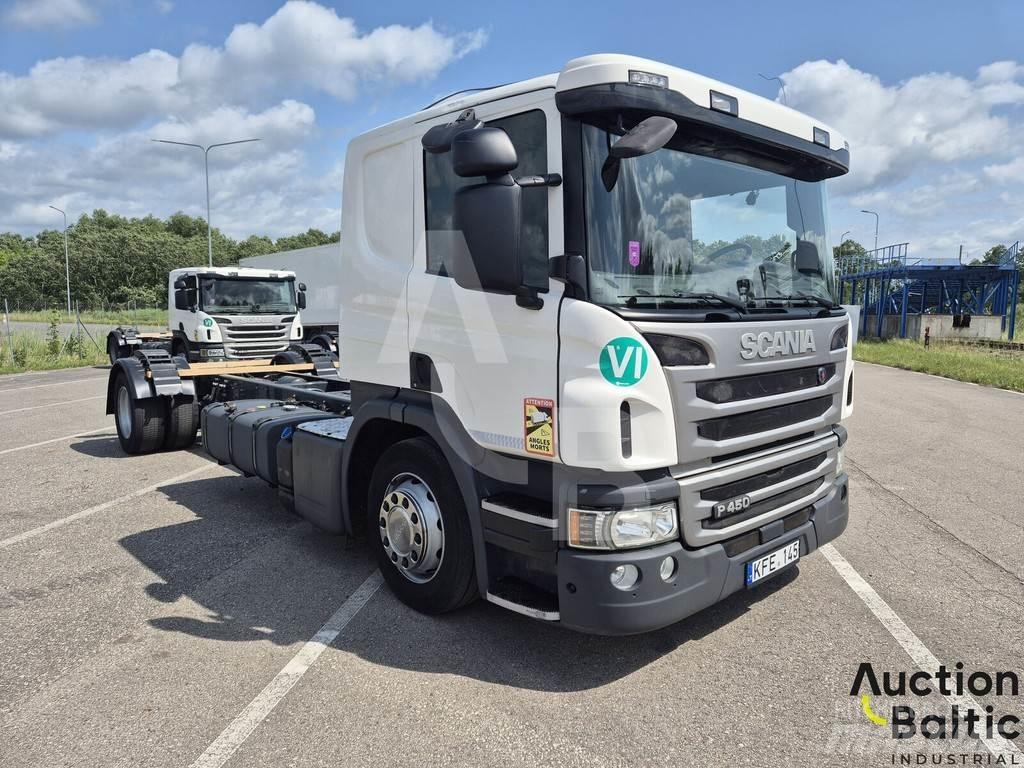 Scania P 450 平板车
