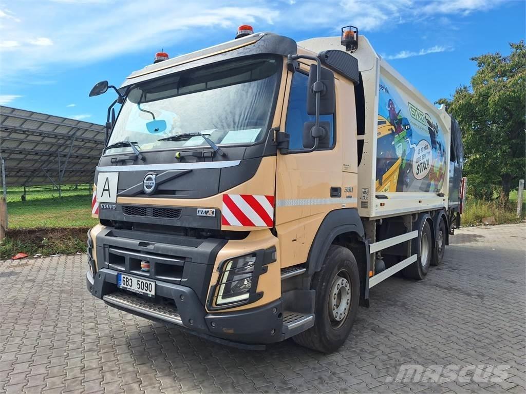 Volvo FMX 380 6X2 平板车