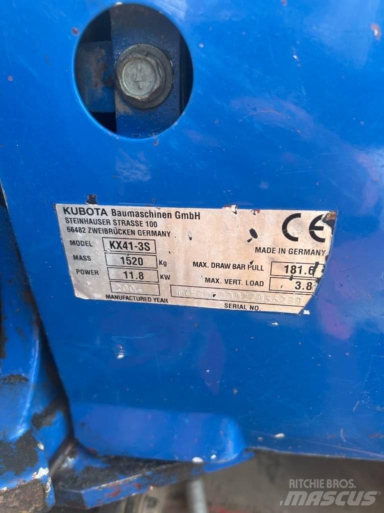 Kubota KX 41-3 S 小型挖掘机