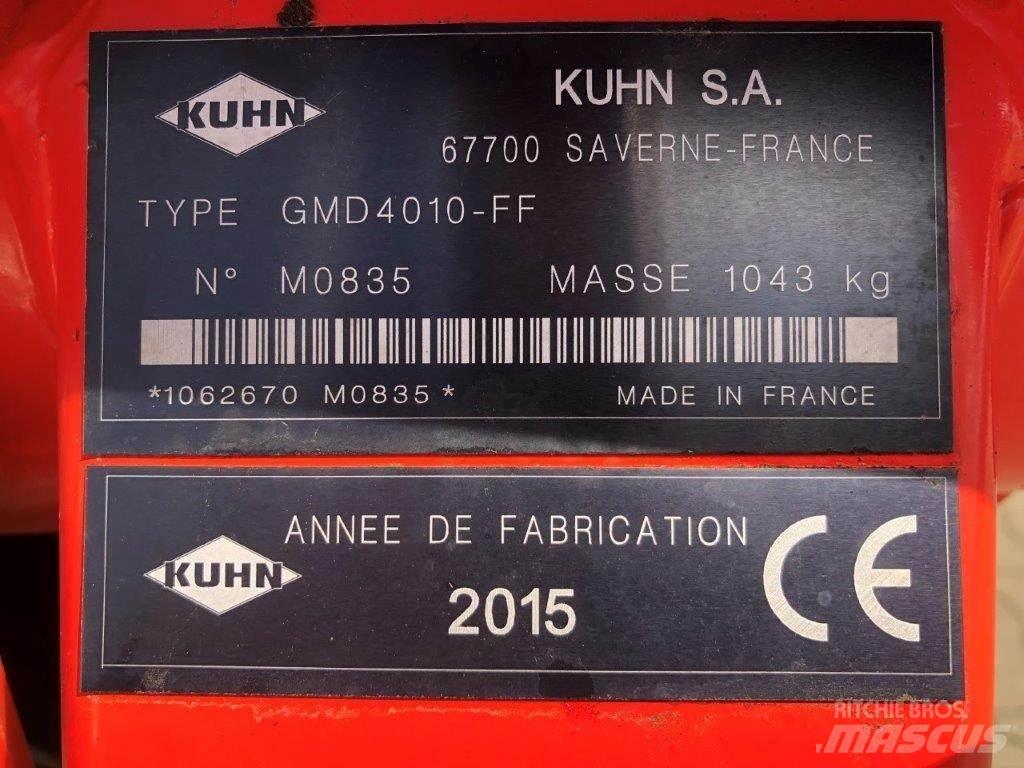 Kuhn GMD 4010-FF 割草调节装置