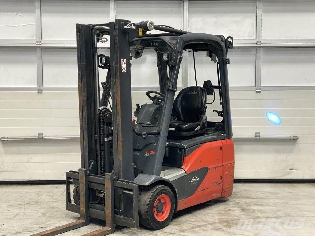Linde E16C-02 电动叉车