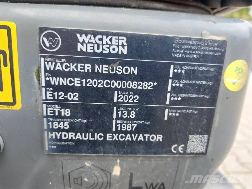 Wacker Neuson ET18 履带挖掘机
