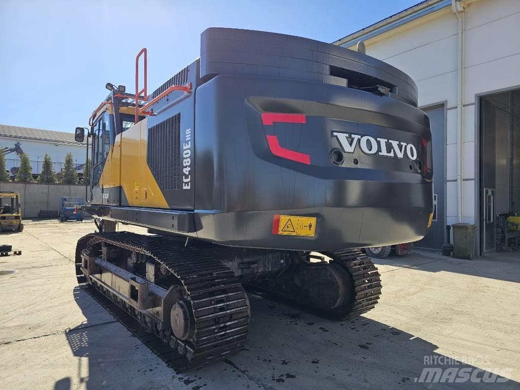 Volvo EC480EHR 组装挖掘机