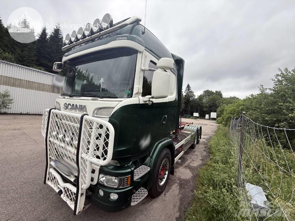 Scania R 520 LB 工程吊钩车