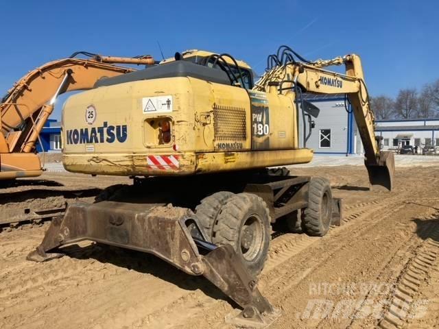 Komatsu PW 180-7K 轮式挖掘机
