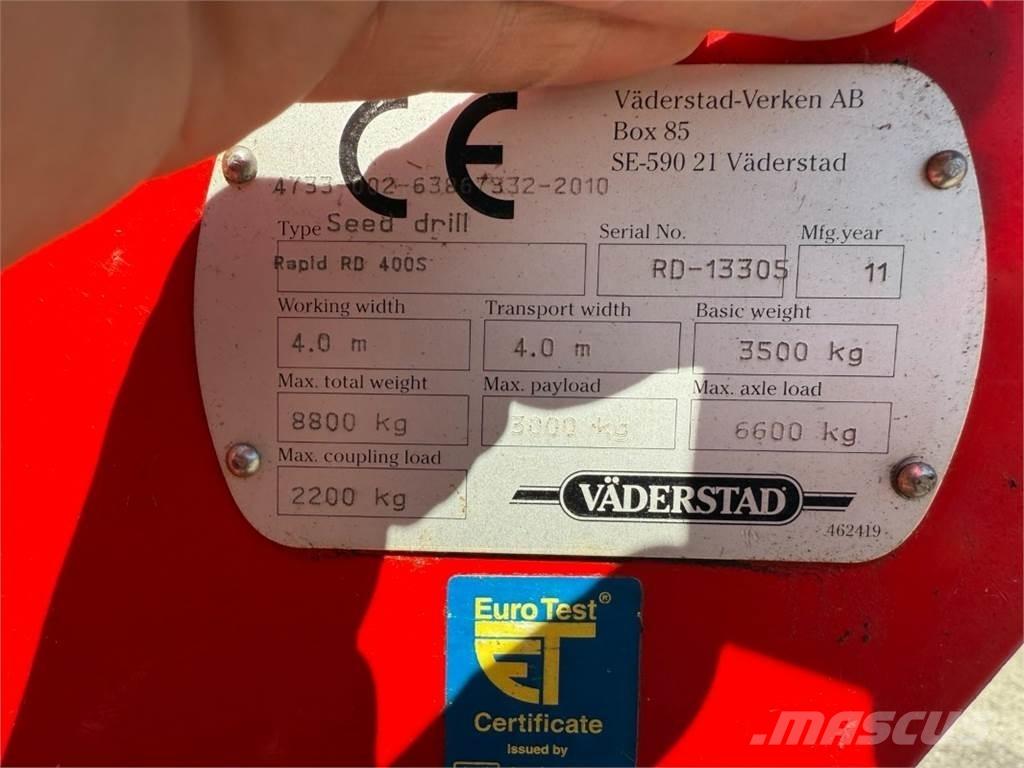 Väderstad RD400S 条播机