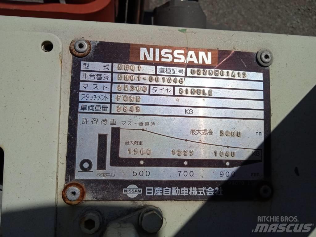 Nissan 02ZNH01A15 天然气叉车